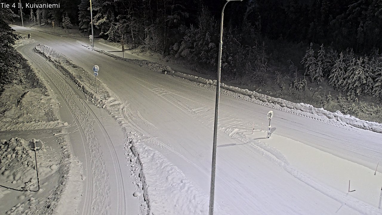 Weather Camera Image Road 4 Ii, Kuivaniemi, Ii, Pohjois-Pohjanmaa