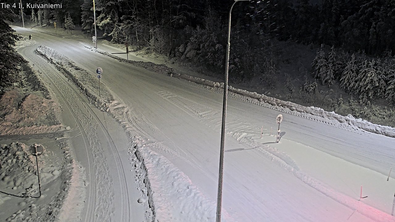 Weather Camera Image Road 4 Ii, Kuivaniemi, Ii, Pohjois-Pohjanmaa