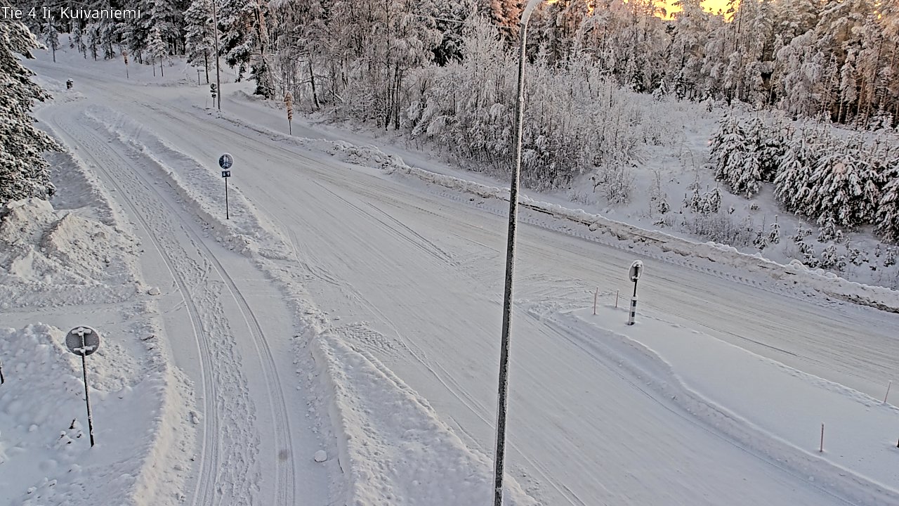 Weather Camera Image Road 4 Ii, Kuivaniemi, Ii, Pohjois-Pohjanmaa