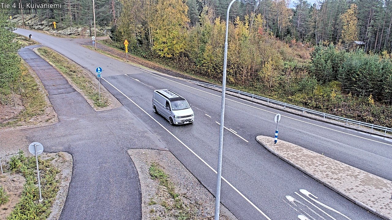 Weather Camera Image Väg 4 Ii, Kuivaniemi, Ii, Pohjois-Pohjanmaa