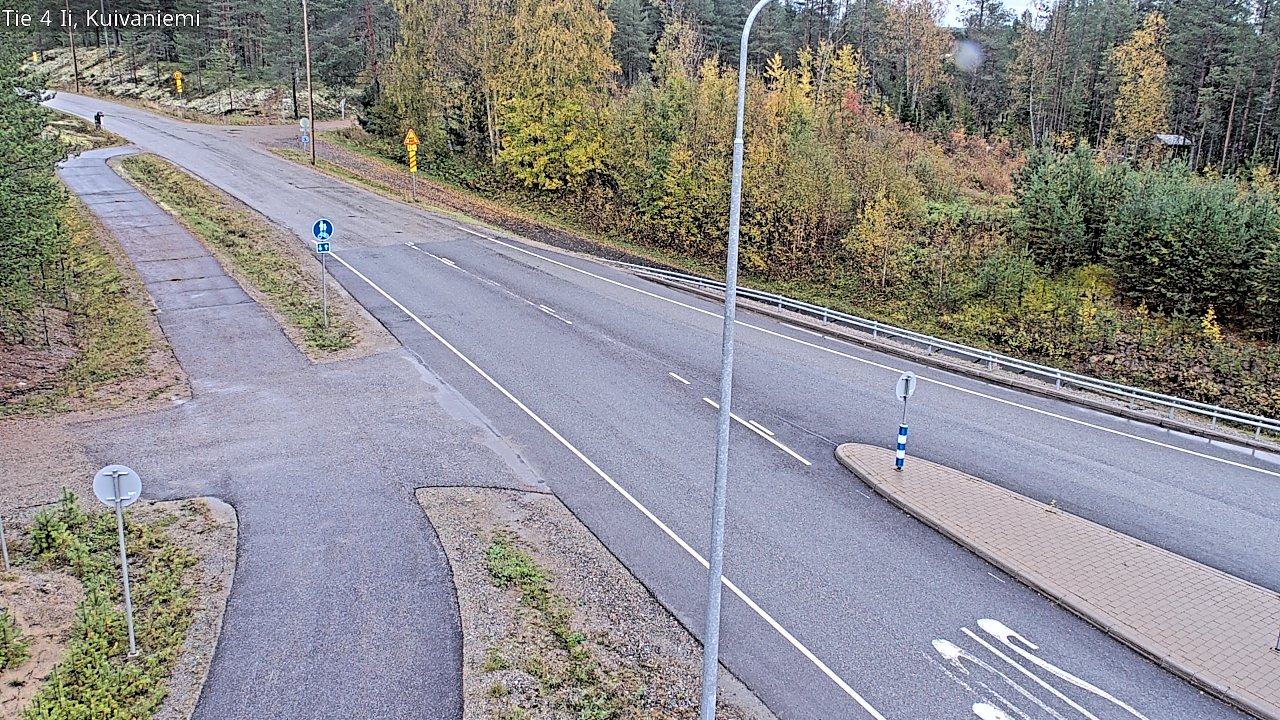 Weather Camera Image Väg 4 Ii, Kuivaniemi, Ii, Pohjois-Pohjanmaa