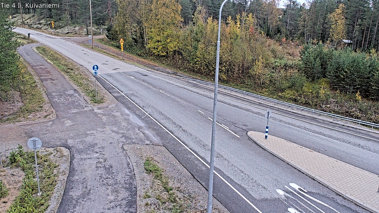 Weather Camera Image Väg 4 Ii, Kuivaniemi, Ii, Pohjois-Pohjanmaa