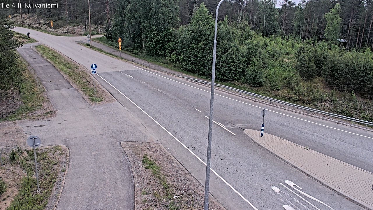 Kelikamerat Kuva Tie 4 Ii, Kuivaniemi, Ii, Pohjois-Pohjanmaa
