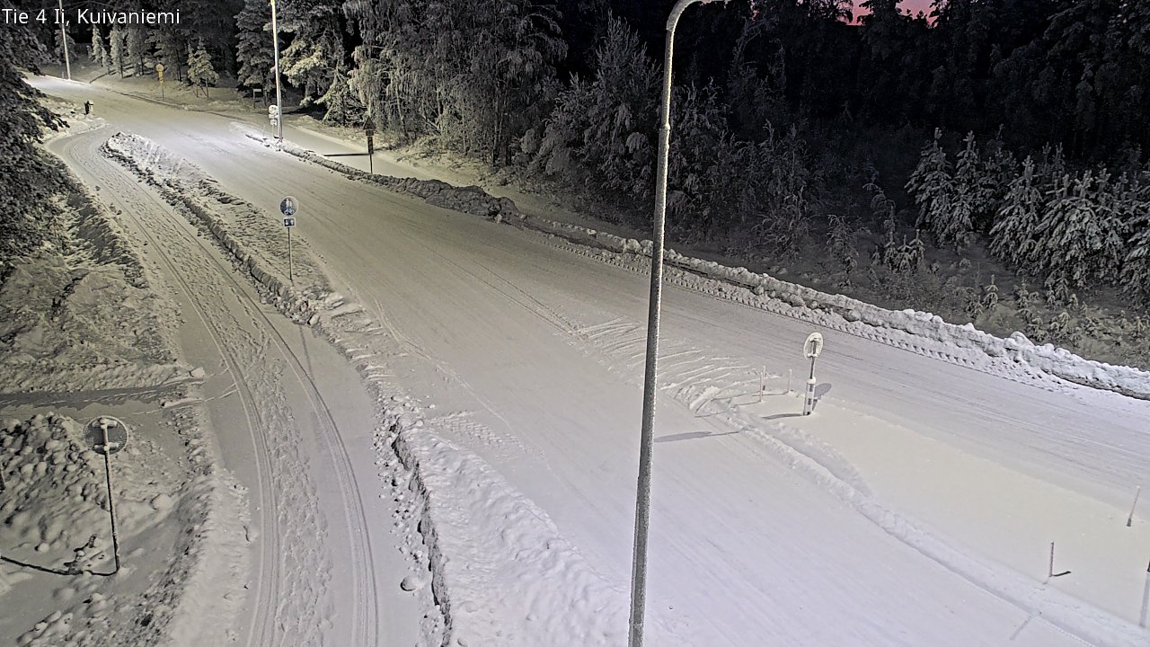 Weather Camera Image Road 4 Ii, Kuivaniemi, Ii, Pohjois-Pohjanmaa