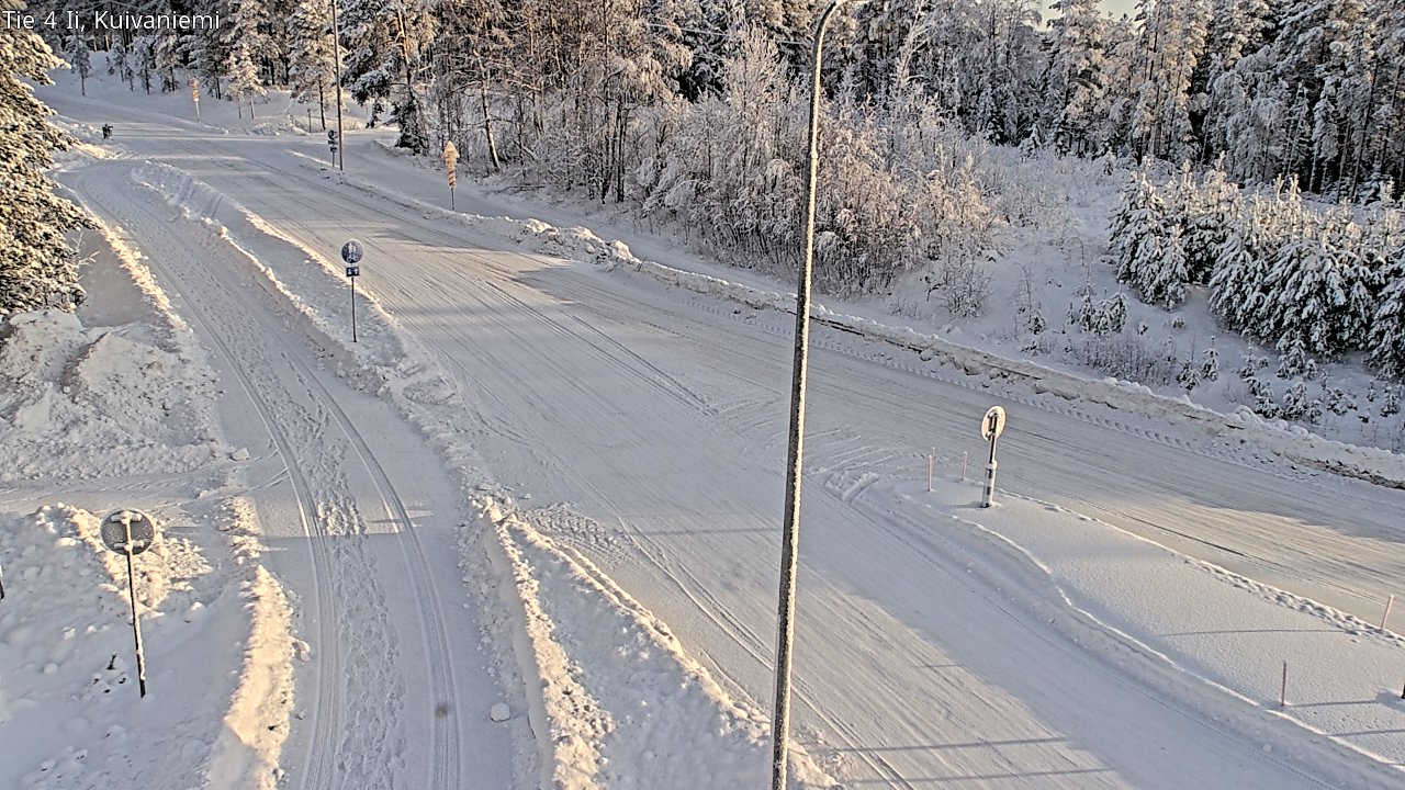 Weather Camera Image Road 4 Ii, Kuivaniemi, Ii, Pohjois-Pohjanmaa