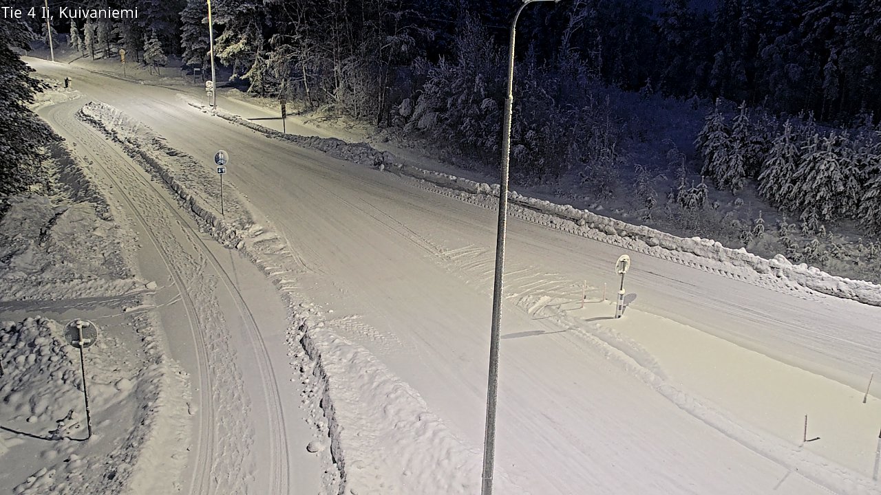 Weather Camera Image Road 4 Ii, Kuivaniemi, Ii, Pohjois-Pohjanmaa