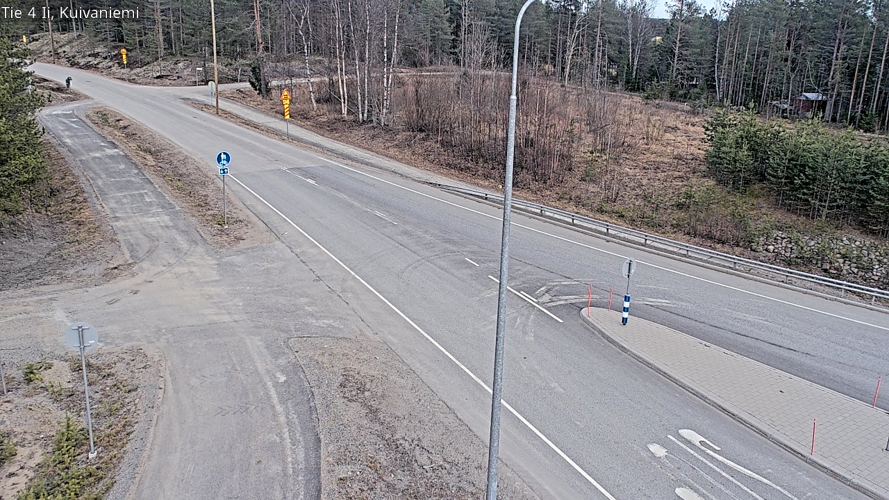 Weather Camera Image Road 4 Ii, Kuivaniemi, Ii, Pohjois-Pohjanmaa
