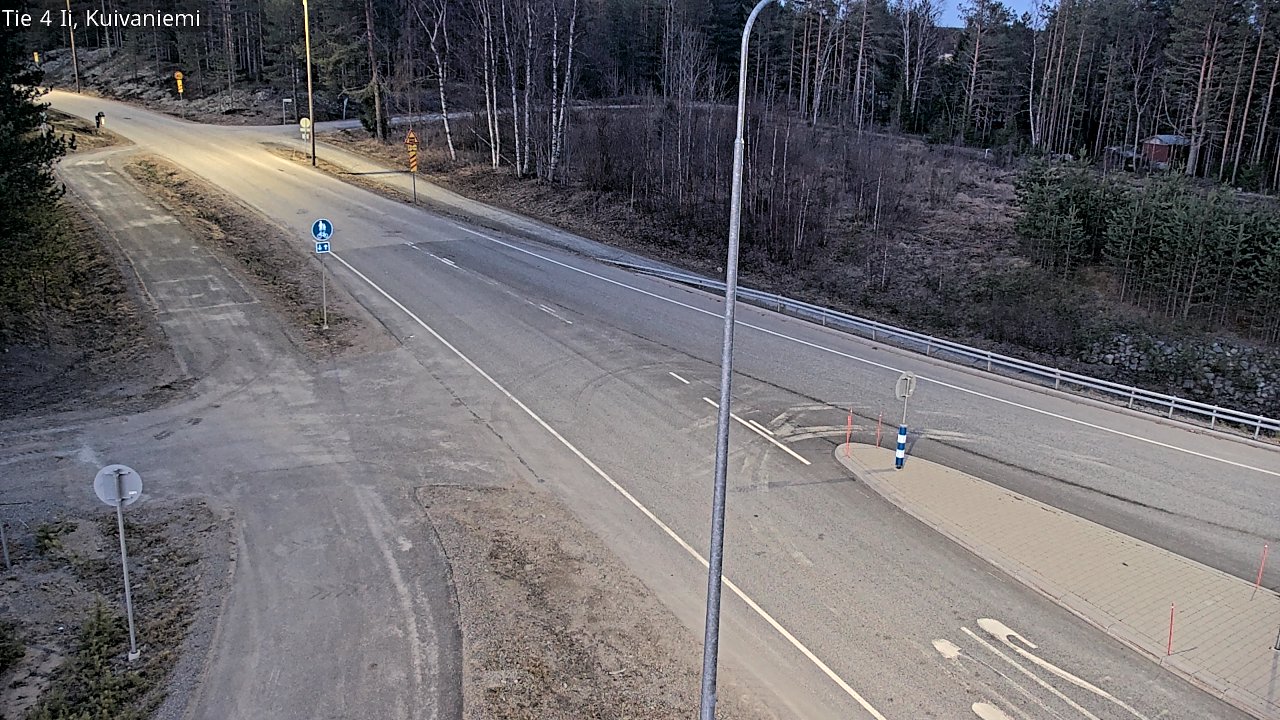 Weather Camera Image Road 4 Ii, Kuivaniemi, Ii, Pohjois-Pohjanmaa