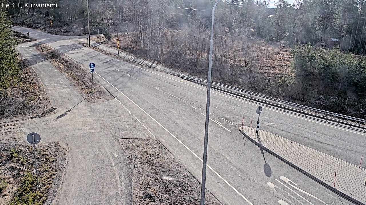 Weather Camera Image Road 4 Ii, Kuivaniemi, Ii, Pohjois-Pohjanmaa