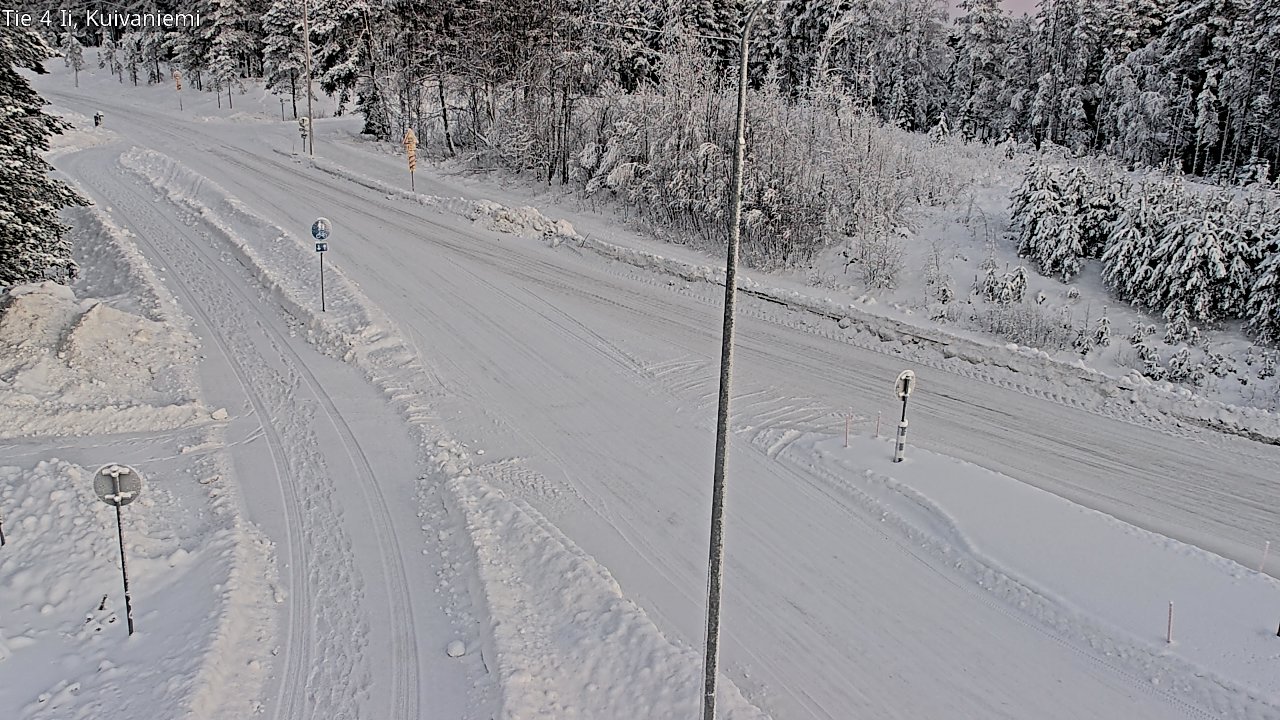 Weather Camera Image Road 4 Ii, Kuivaniemi, Ii, Pohjois-Pohjanmaa