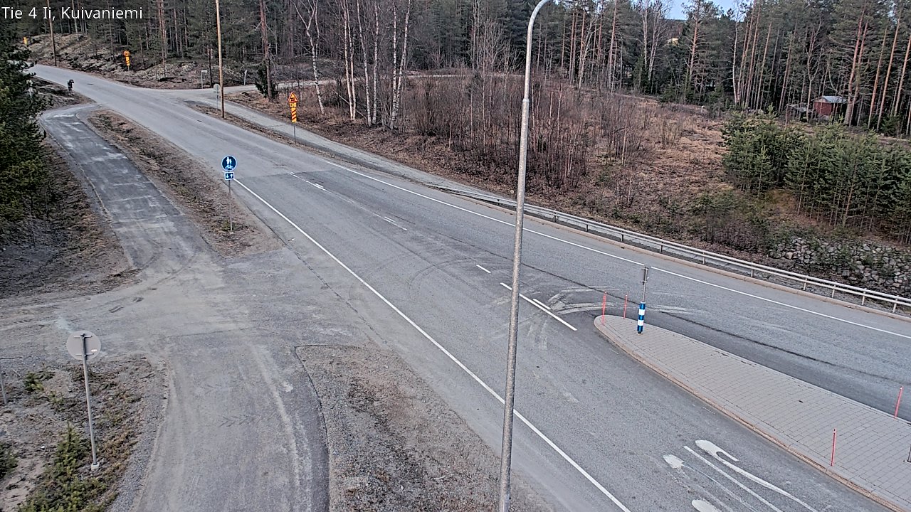 Weather Camera Image Road 4 Ii, Kuivaniemi, Ii, Pohjois-Pohjanmaa