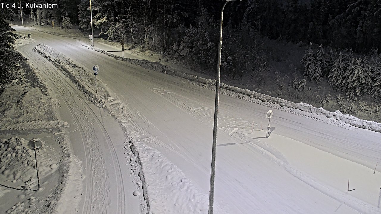 Weather Camera Image Road 4 Ii, Kuivaniemi, Ii, Pohjois-Pohjanmaa