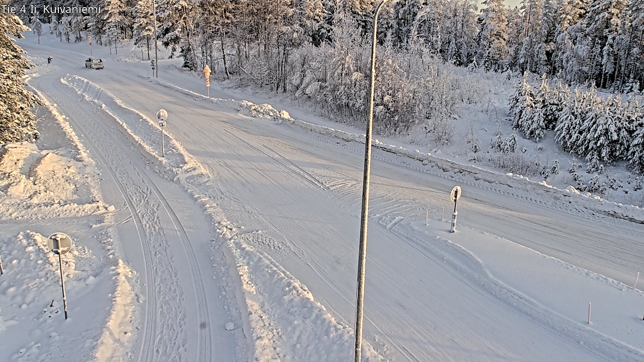 Weather Camera Image Road 4 Ii, Kuivaniemi, Ii, Pohjois-Pohjanmaa