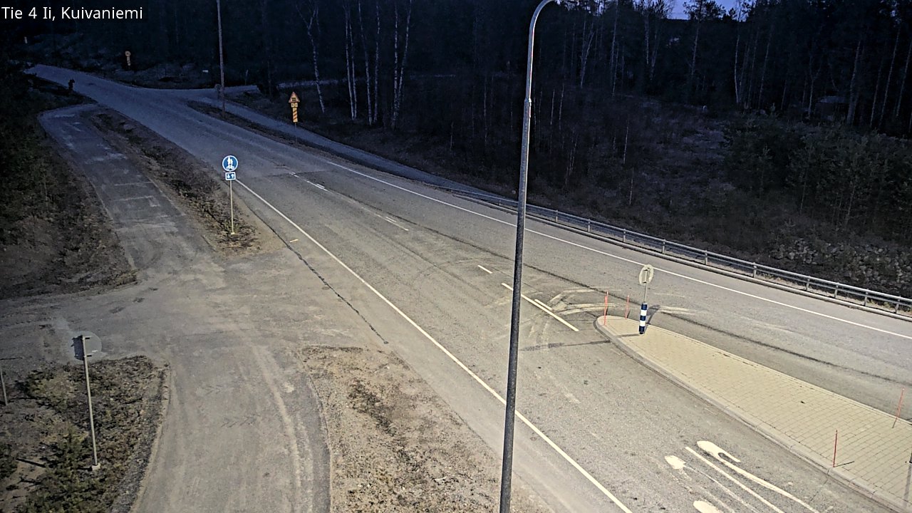Weather Camera Image Road 4 Ii, Kuivaniemi, Ii, Pohjois-Pohjanmaa