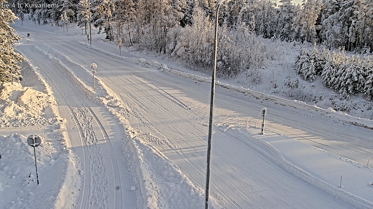 Weather Camera Image Road 4 Ii, Kuivaniemi, Ii, Pohjois-Pohjanmaa