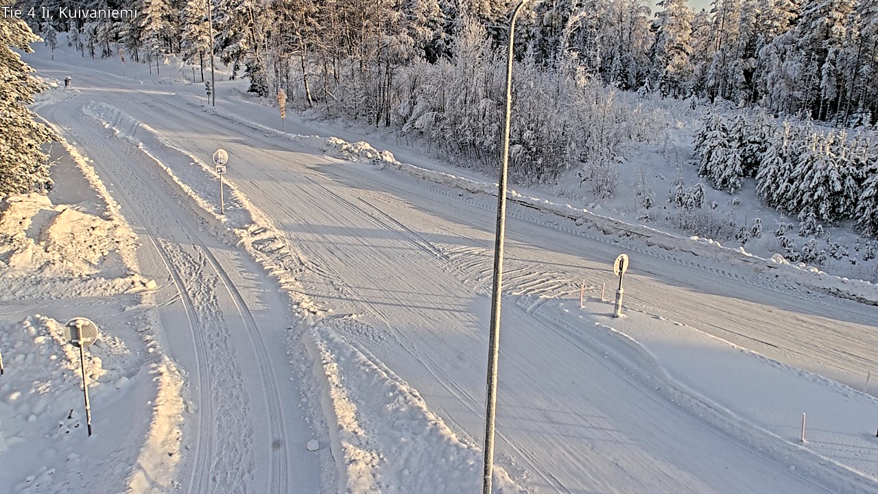 Weather Camera Image Road 4 Ii, Kuivaniemi, Ii, Pohjois-Pohjanmaa