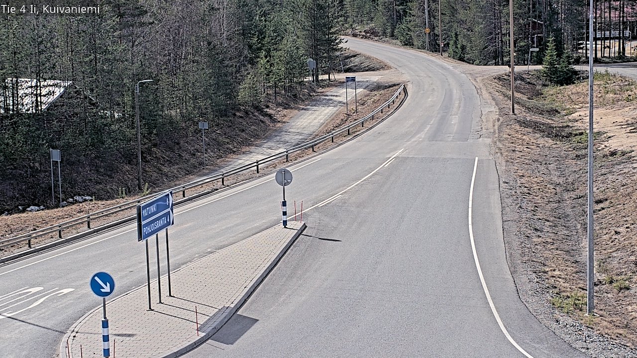 Weather Camera Image Road 4 Ii, Kuivaniemi, Ii, Pohjois-Pohjanmaa
