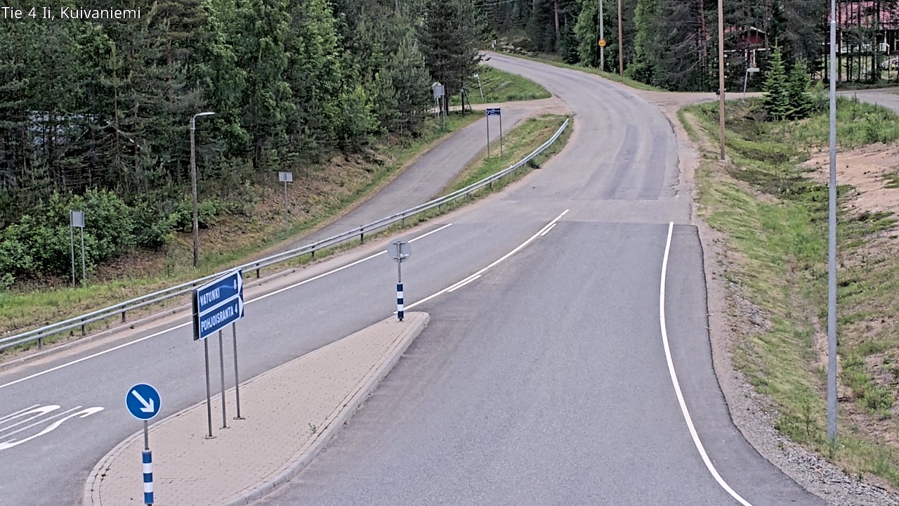 Kelikamerat Kuva Tie 4 Ii, Kuivaniemi, Ii, Pohjois-Pohjanmaa