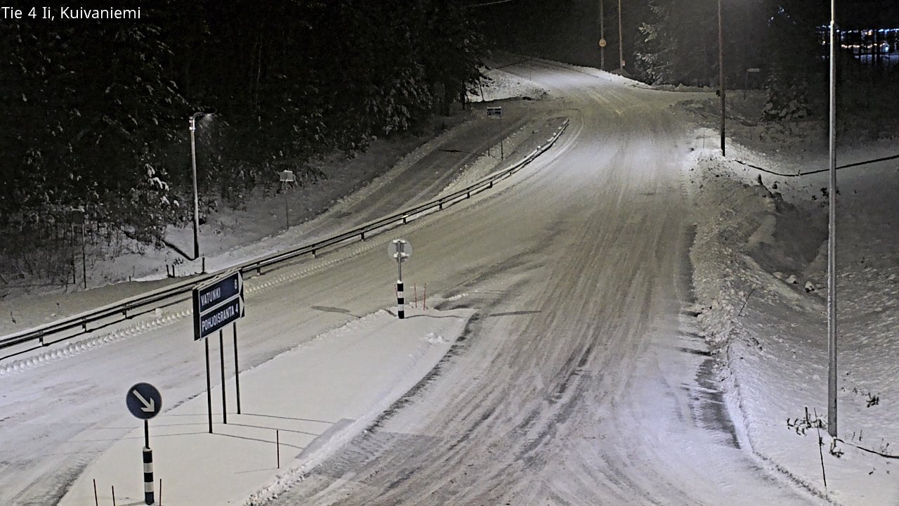 Kelikamerat Kuva Tie 4 Ii, Kuivaniemi, Ii, Pohjois-Pohjanmaa