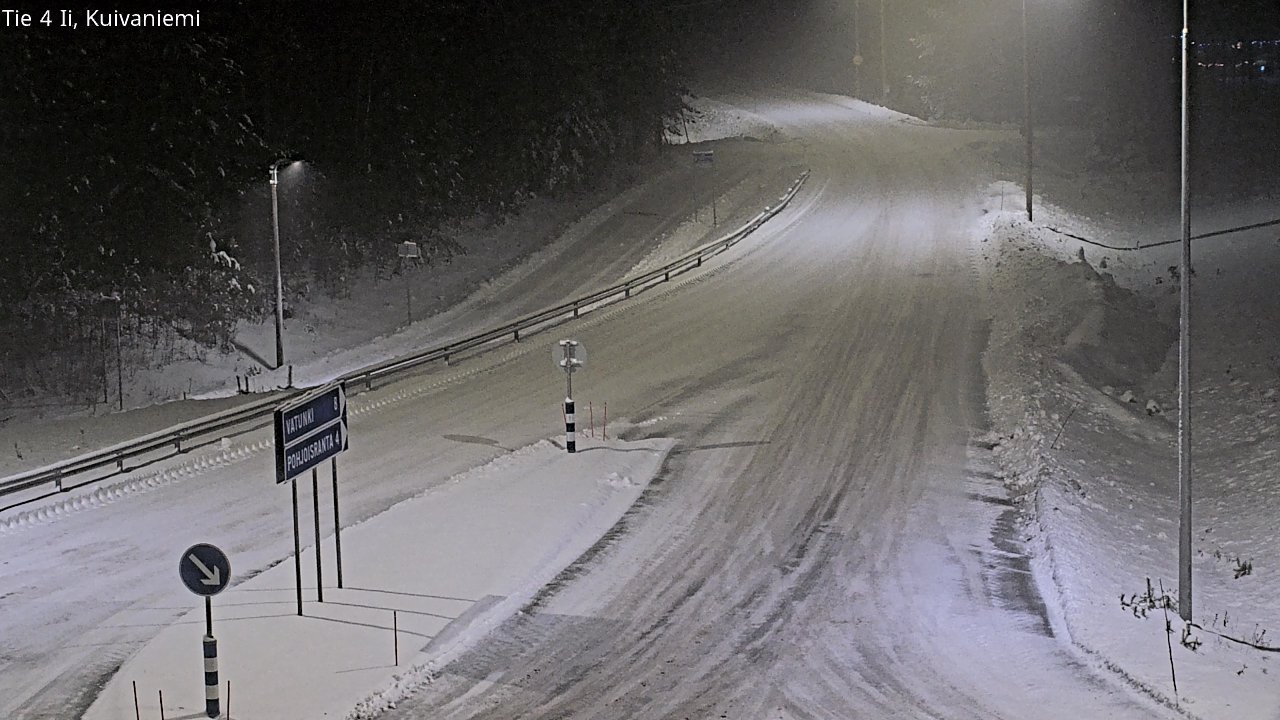 Kelikamerat Kuva Tie 4 Ii, Kuivaniemi, Ii, Pohjois-Pohjanmaa