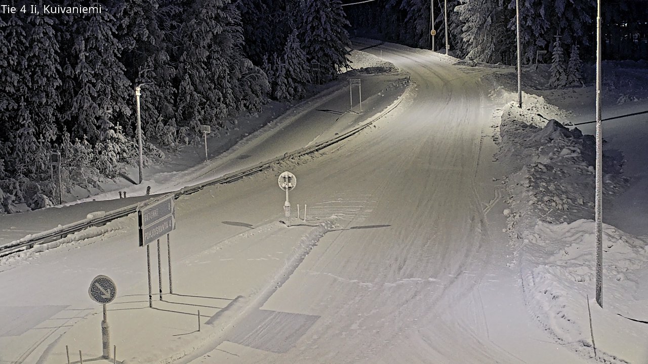 Weather Camera Image Road 4 Ii, Kuivaniemi, Ii, Pohjois-Pohjanmaa