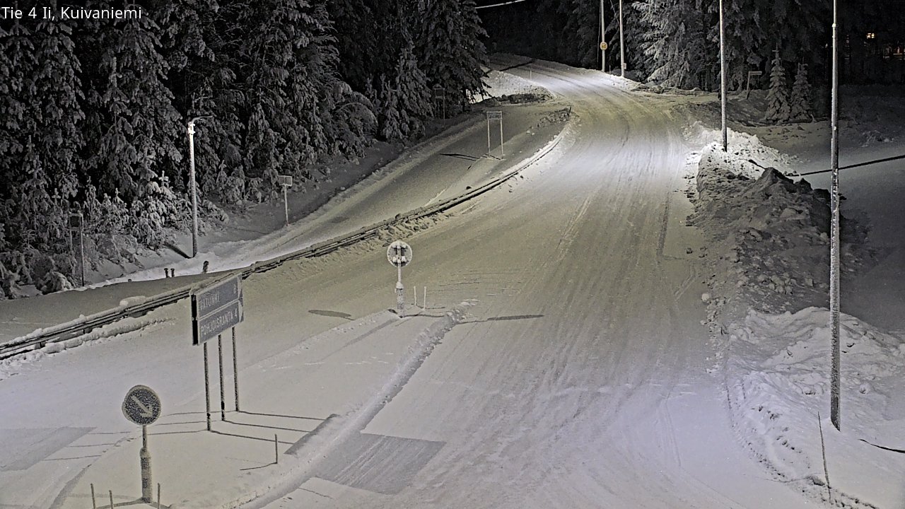 Weather Camera Image Road 4 Ii, Kuivaniemi, Ii, Pohjois-Pohjanmaa