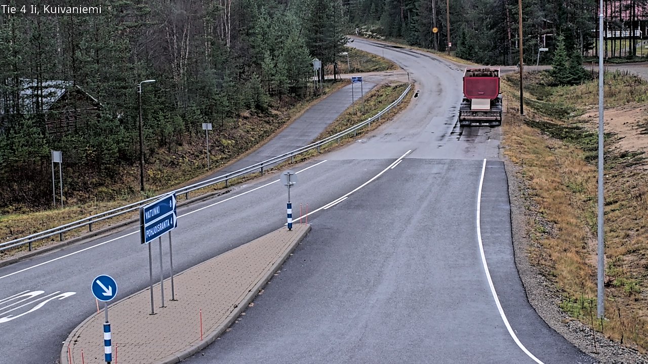 Kelikamerat Kuva Tie 4 Ii, Kuivaniemi, Ii, Pohjois-Pohjanmaa