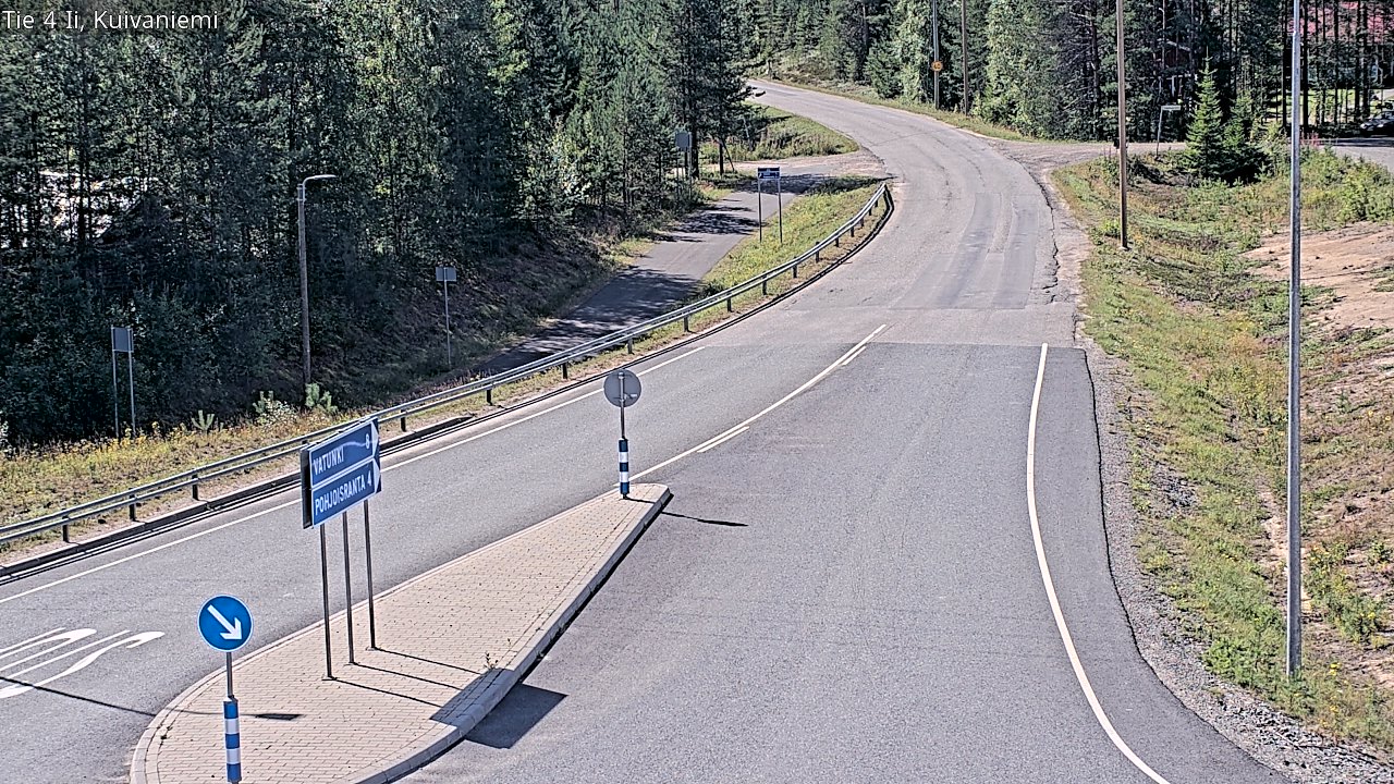Kelikamerat Kuva Tie 4 Ii, Kuivaniemi, Ii, Pohjois-Pohjanmaa