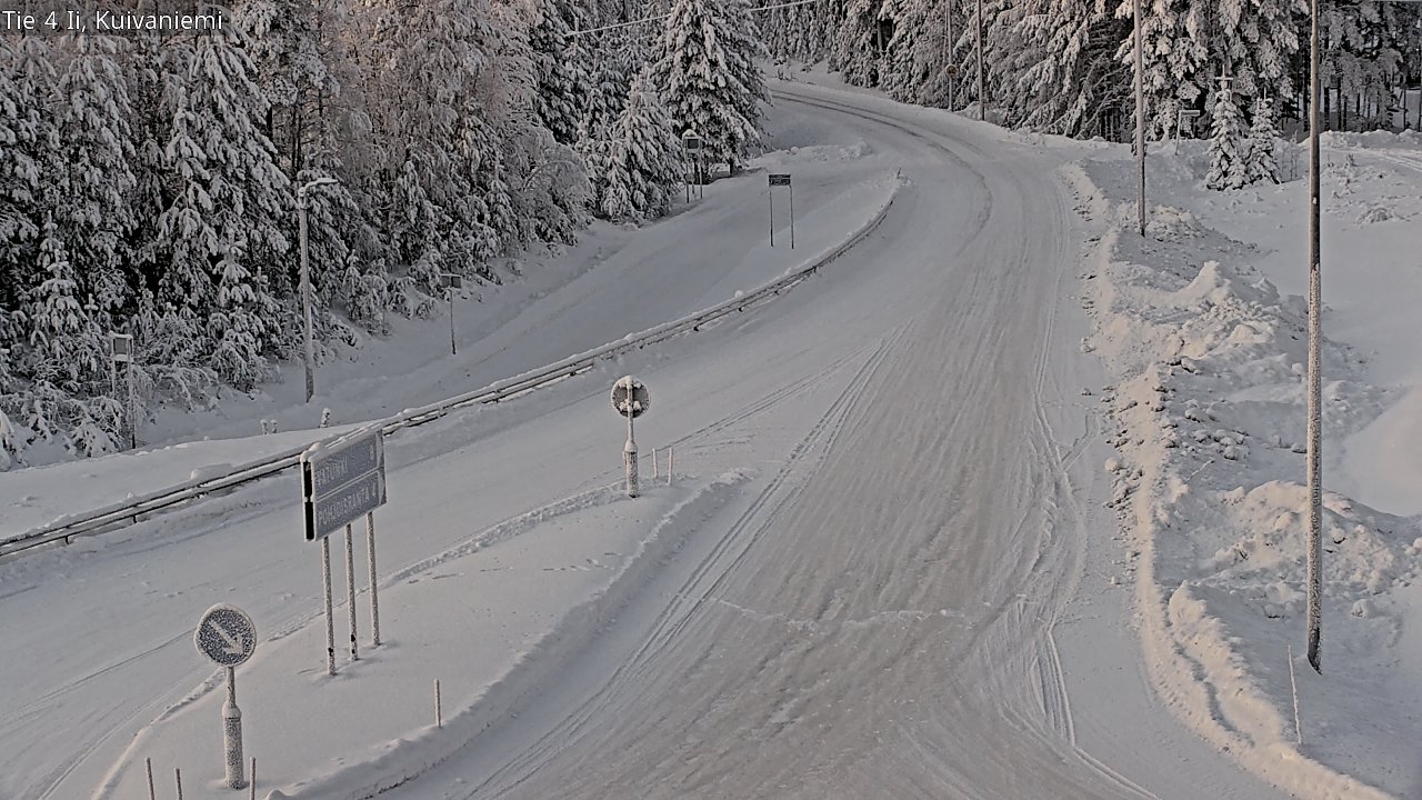 Weather Camera Image Road 4 Ii, Kuivaniemi, Ii, Pohjois-Pohjanmaa