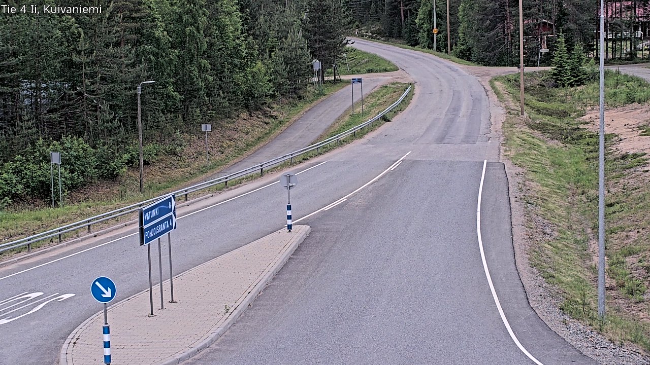 Kelikamerat Kuva Tie 4 Ii, Kuivaniemi, Ii, Pohjois-Pohjanmaa