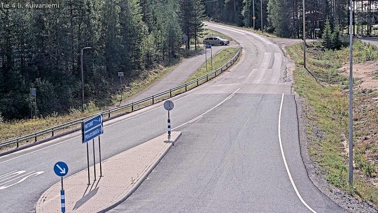 Weather Camera Image Road 4 Ii, Kuivaniemi, Ii, Pohjois-Pohjanmaa