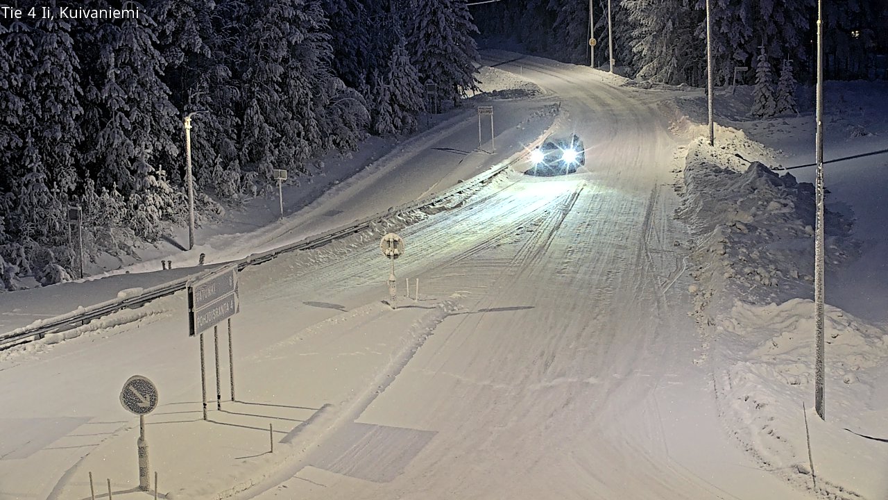 Weather Camera Image Road 4 Ii, Kuivaniemi, Ii, Pohjois-Pohjanmaa