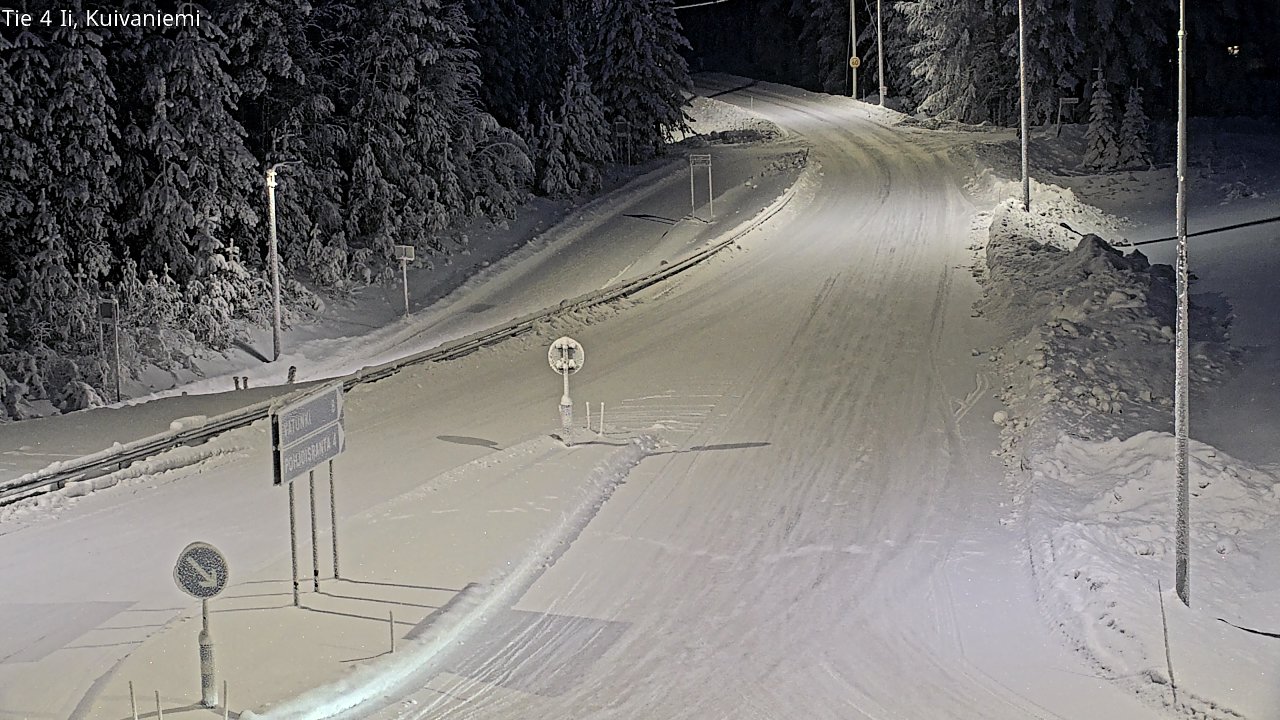 Weather Camera Image Road 4 Ii, Kuivaniemi, Ii, Pohjois-Pohjanmaa