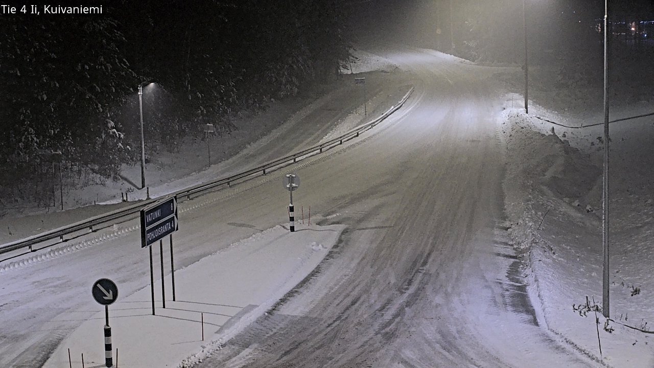 Kelikamerat Kuva Tie 4 Ii, Kuivaniemi, Ii, Pohjois-Pohjanmaa