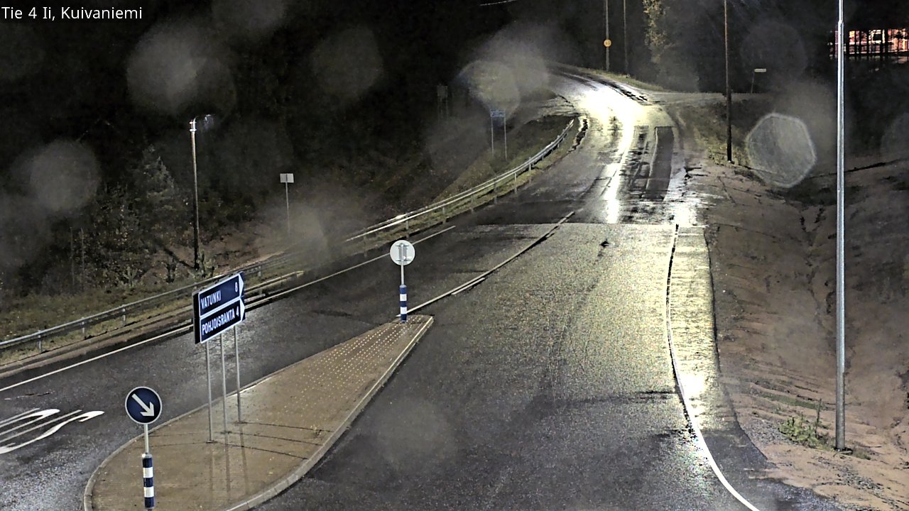 Weather Camera Image Road 4 Ii, Kuivaniemi, Ii, Pohjois-Pohjanmaa