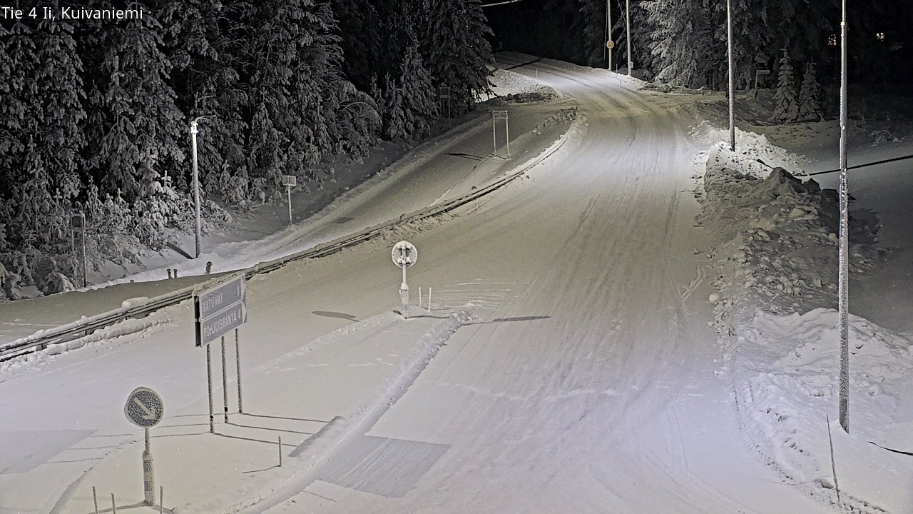 Weather Camera Image Road 4 Ii, Kuivaniemi, Ii, Pohjois-Pohjanmaa