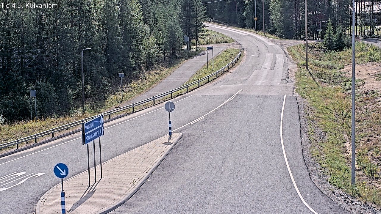 Weather Camera Image Road 4 Ii, Kuivaniemi, Ii, Pohjois-Pohjanmaa