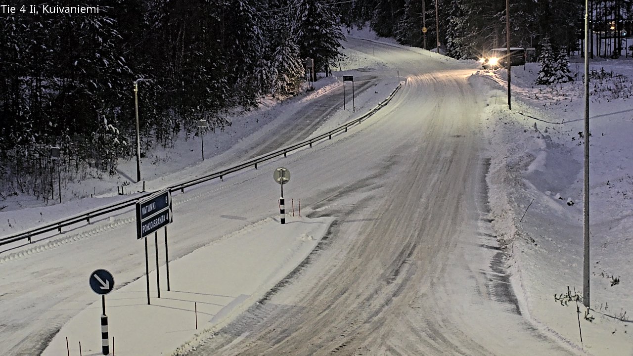 Weather Camera Image Road 4 Ii, Kuivaniemi, Ii, Pohjois-Pohjanmaa