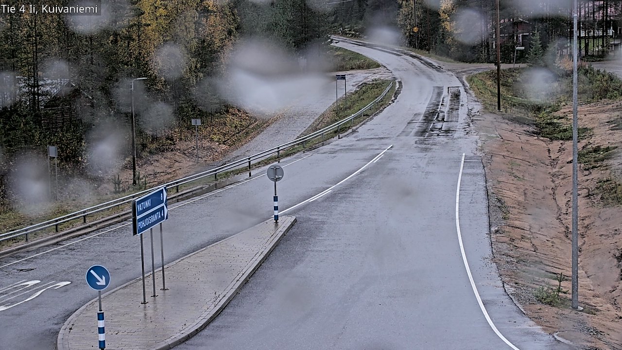 Weather Camera Image Road 4 Ii, Kuivaniemi, Ii, Pohjois-Pohjanmaa