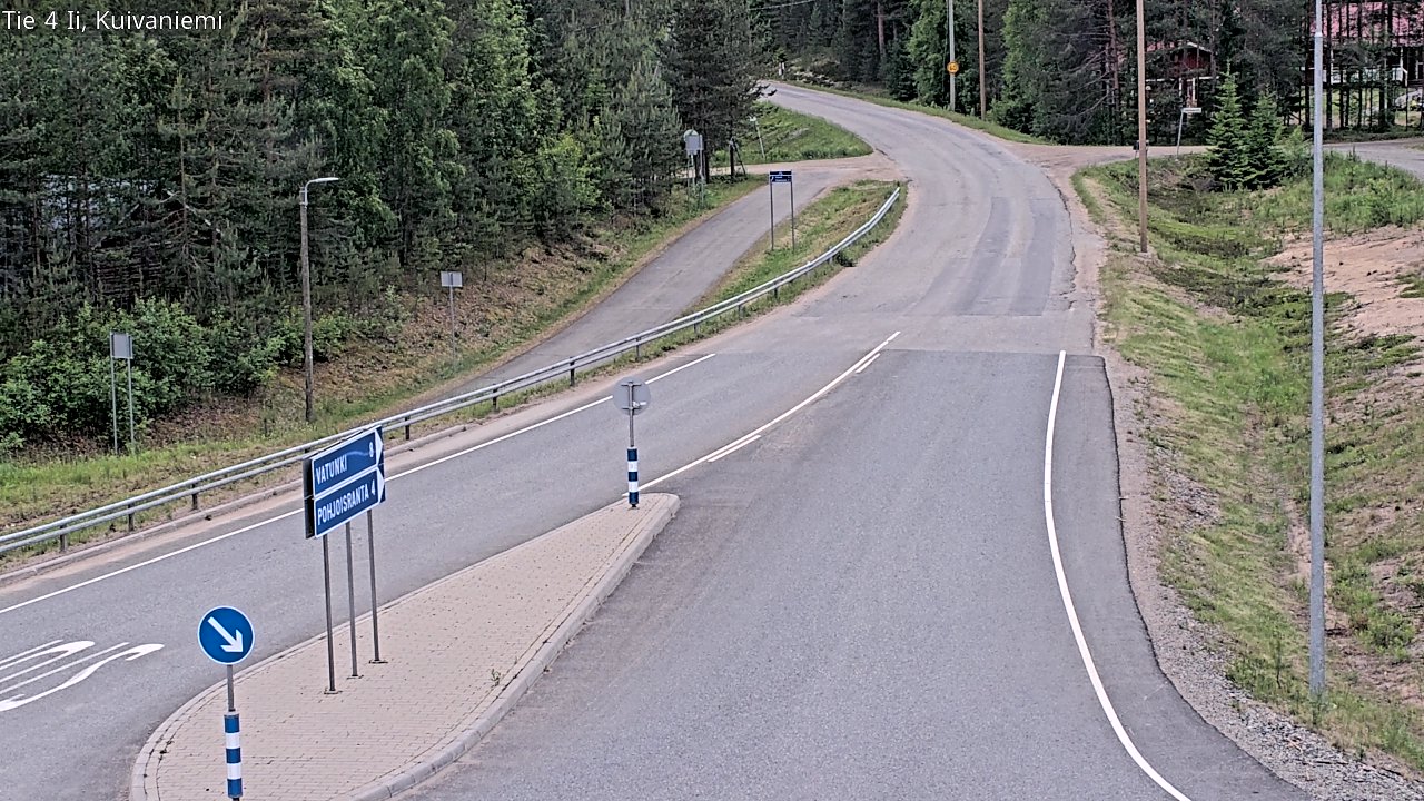 Kelikamerat Kuva Tie 4 Ii, Kuivaniemi, Ii, Pohjois-Pohjanmaa
