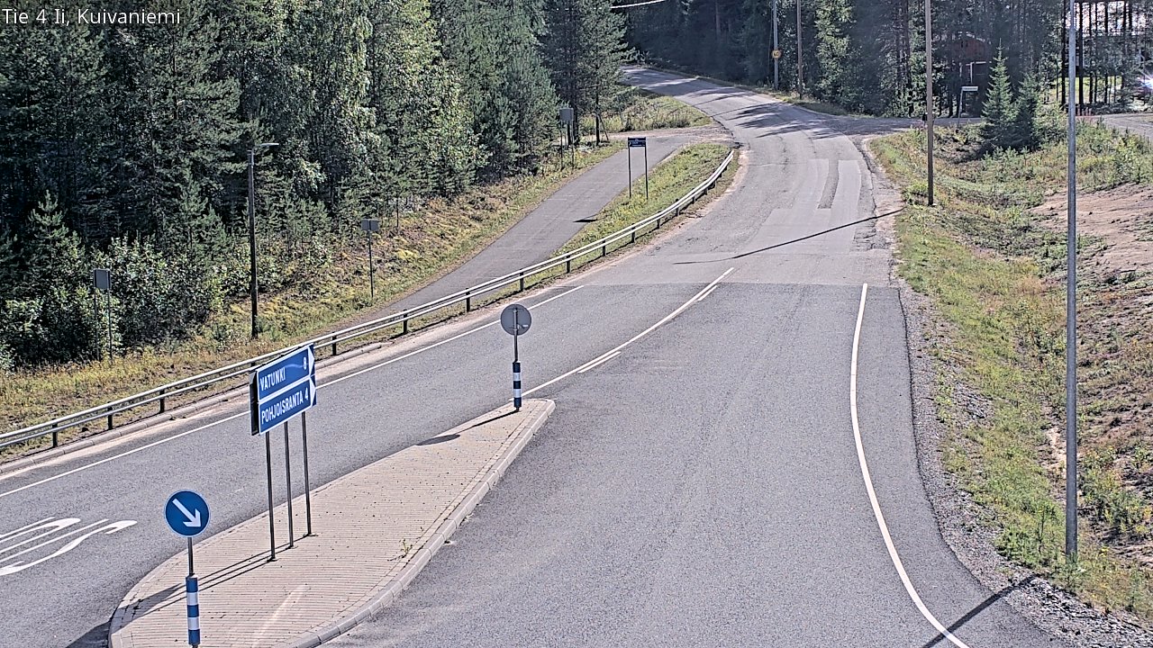 Weather Camera Image Road 4 Ii, Kuivaniemi, Ii, Pohjois-Pohjanmaa
