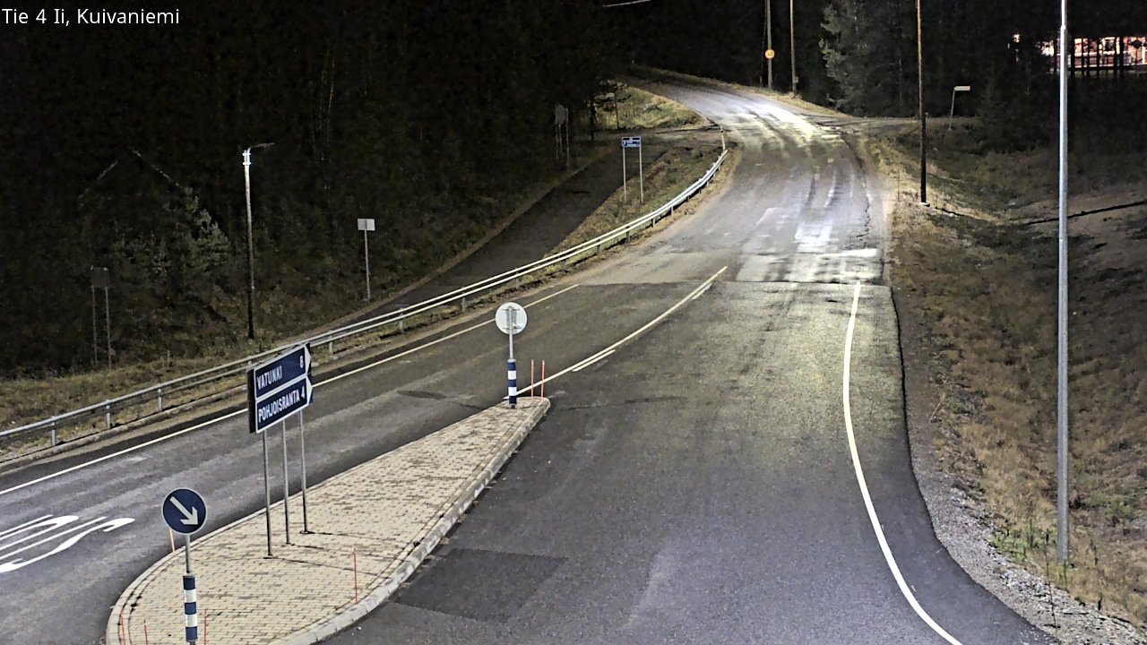 Kelikamerat Kuva Tie 4 Ii, Kuivaniemi, Ii, Pohjois-Pohjanmaa