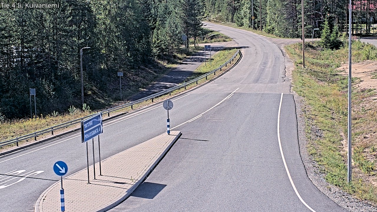 Kelikamerat Kuva Tie 4 Ii, Kuivaniemi, Ii, Pohjois-Pohjanmaa