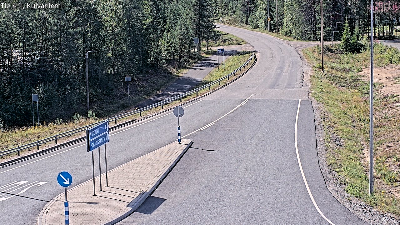Kelikamerat Kuva Tie 4 Ii, Kuivaniemi, Ii, Pohjois-Pohjanmaa