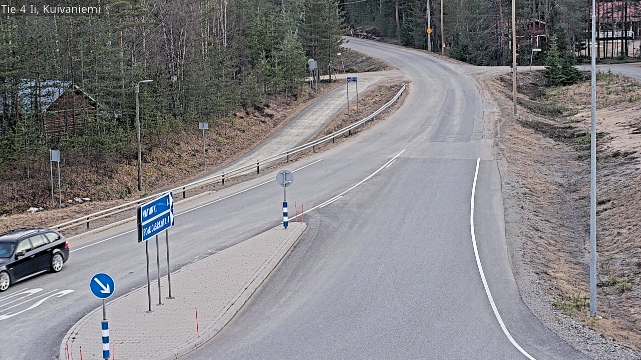 Weather Camera Image Road 4 Ii, Kuivaniemi, Ii, Pohjois-Pohjanmaa
