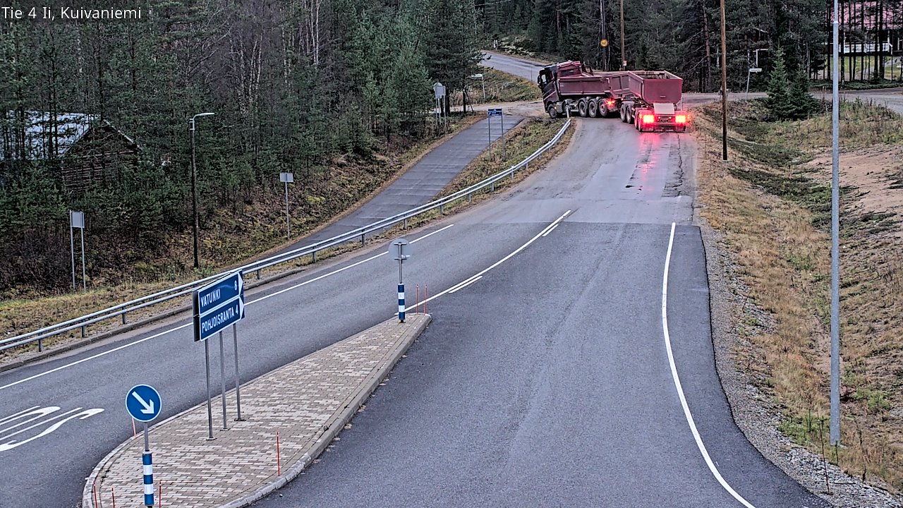 Kelikamerat Kuva Tie 4 Ii, Kuivaniemi, Ii, Pohjois-Pohjanmaa