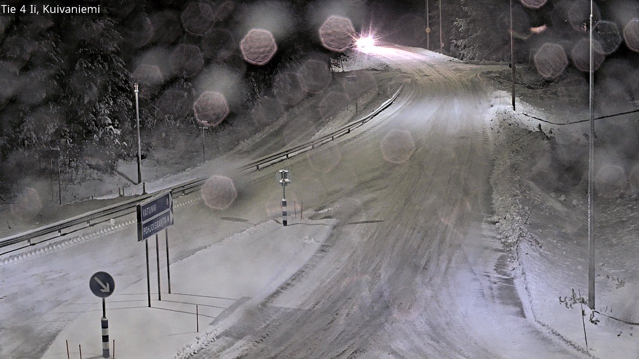 Kelikamerat Kuva Tie 4 Ii, Kuivaniemi, Ii, Pohjois-Pohjanmaa