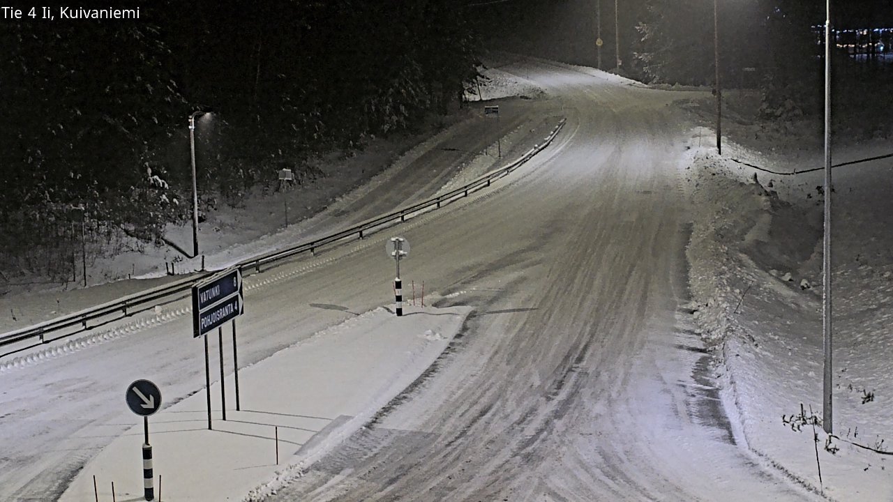 Kelikamerat Kuva Tie 4 Ii, Kuivaniemi, Ii, Pohjois-Pohjanmaa