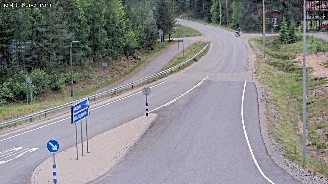 Kelikamerat Kuva Tie 4 Ii, Kuivaniemi, Ii, Pohjois-Pohjanmaa