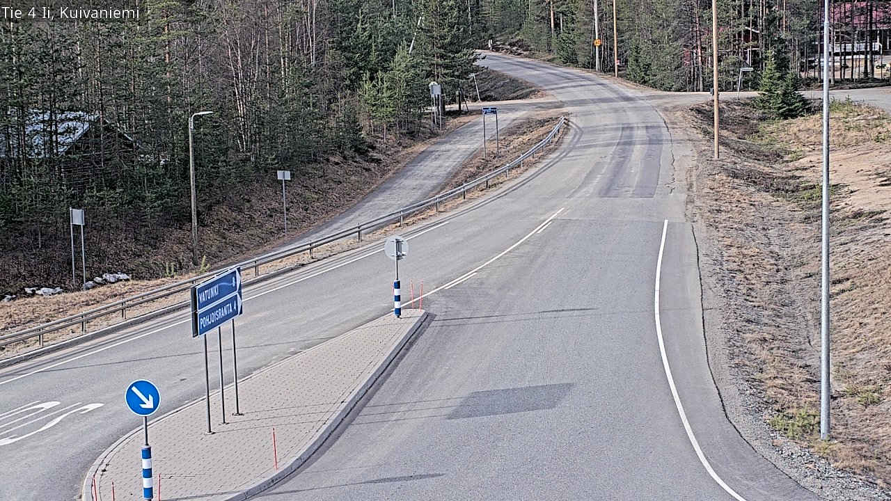 Weather Camera Image Road 4 Ii, Kuivaniemi, Ii, Pohjois-Pohjanmaa